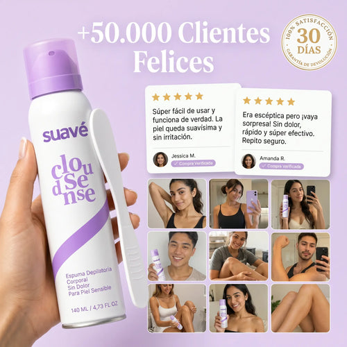 Suavé - Espuma Depilatoria sin Dolor